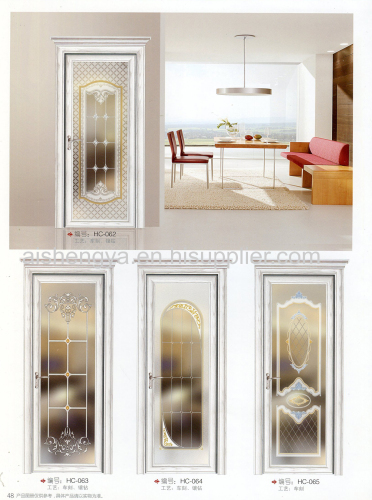 Glass arts for interior dooror home decorative material such as partation both in home and office with or without frame