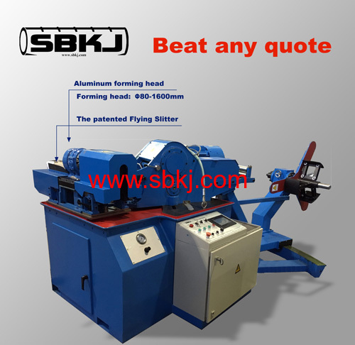 Spiral Tube Forming Machine