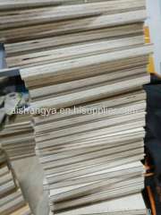 Size can be customed for kinds of wooden sheet we can offer such as MDF HDF Plywood Particle board and solid wood