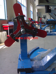 Spiral steel duct making machine