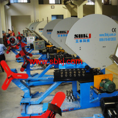 Spiral steel duct making machine