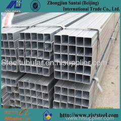 erw welded pre galvanized square structure steel pipe
