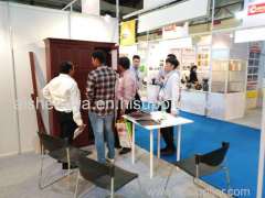 Popular wood home furniture showed in India on BCEC which were made by SNYA Company