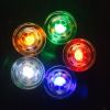 Tempered glass led blinking gemstone shape solar led road stud