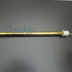 quartz tube ir heater for preheating glass bottles