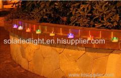 Home and garden decorative solar powered led steady or flashing garden light