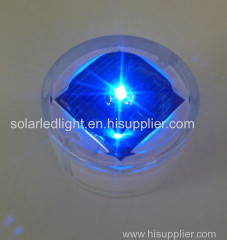 Home and garden decorative solar powered led steady or flashing garden light