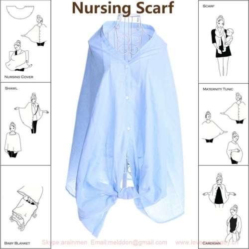 Sandexica Spring & Summer Nursing Scarf multifunctional breastfeeding cover nursing cover