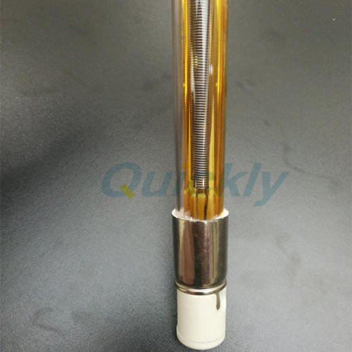 quartz heater lamps for laminated glass cutting