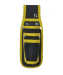 yellow and black samll tool pouch with three compartment