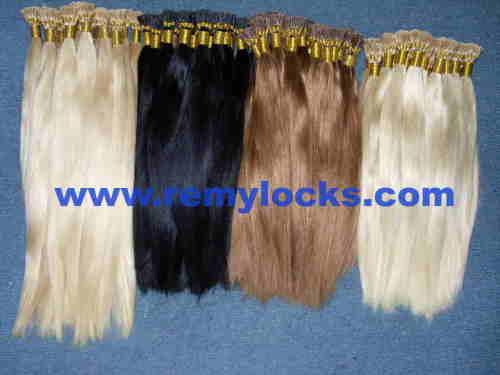 Remy I-tip hair/stick haire