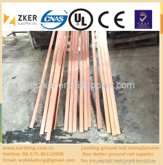 electoplating copper clad steel flat tape