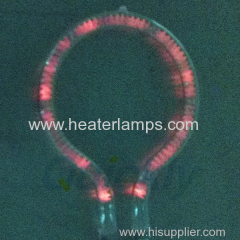 special shaped ir heater lamps