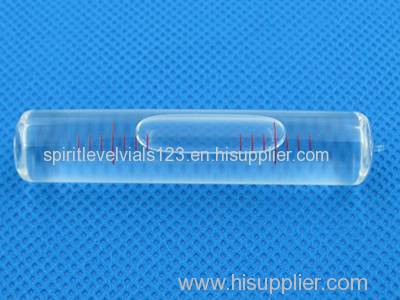 Glass Tubular Level Vials used in level instruments