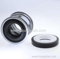 Unbalanced rubber bellow mechanical seals