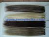 Remy human hair weft