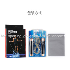 PVC Material and Steel Sling Jump Rope for fitness and healthy