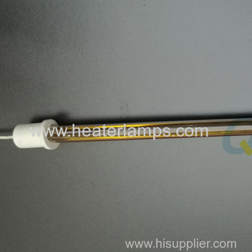 single tube quartz heater for water based ink drying