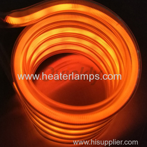 quartz infrared heating lamps for plastic heating