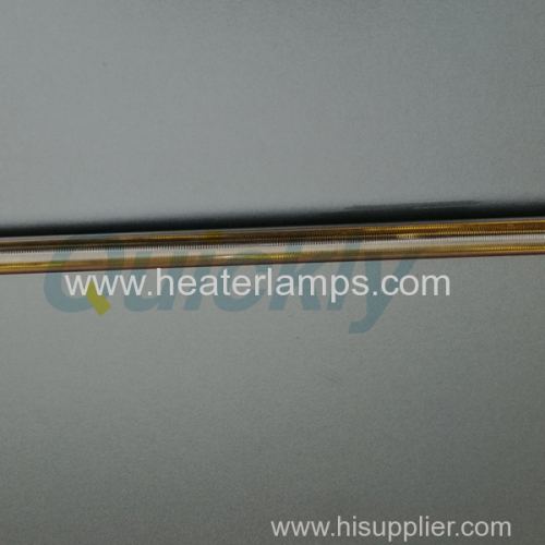 gold coating quartz infrared heater for printing oven