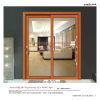 Good price tempered glass semi-automatic sliding glass doorsv