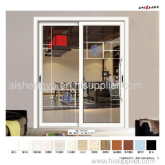 New design aluminum sliding glass door for sale