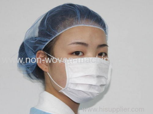 non woven face dustproof folding mask making machine