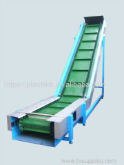 PP/POM/rubber/stainless steel incline conveyor