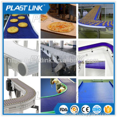PP/POM/stainless steel modular belt conveyor