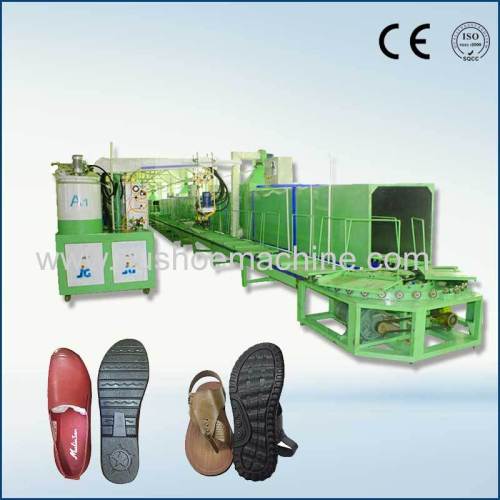 pu sole safety shoes making machine