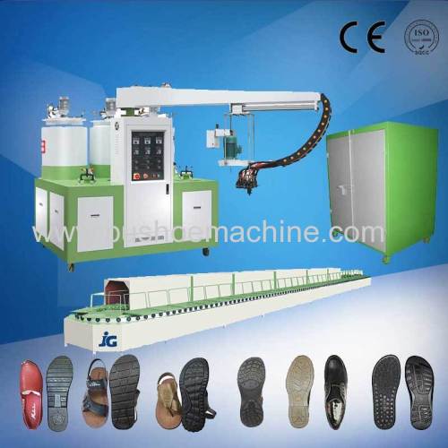 PU Double density sole moulding machine