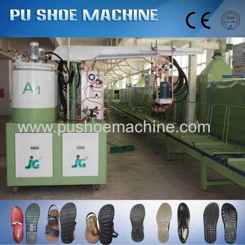 pu pouring machine for safety shoes