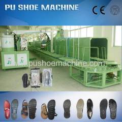 60stations PU double color shoes machine