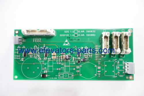 Schindler Elevator Spare Parts ID NR.590882 .Schindler Elevator board ID.NR.590882 elevator pcb.