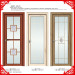 Glass doors and patations in home or hotel Single swing bathroom door