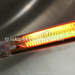 Carbon fiber red heat infrared curing lamp