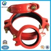 Grooved Pipe Fittings And Rigid Hose Coupling Clamp