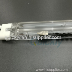 Carbon infrared lamp heater for plastic drying