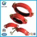 Grooved Pipe Fittings And Rigid Hose Coupling Clamp