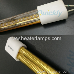 double tube medium wave infrared heater lamp