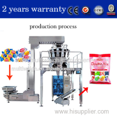 packaging machine for all kind of granules products with multihead weigher