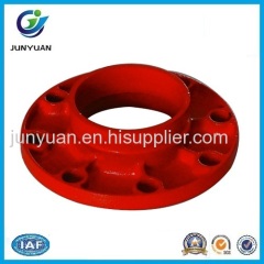 Ductile Iron Pipe Fitting of Threaded Cross Joint Pipe Fitting