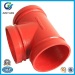 Ductile Iron Pipe Fitting of Threaded Cross Joint Pipe Fitting