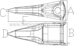 Tiger Tooth For Kobelco Machine