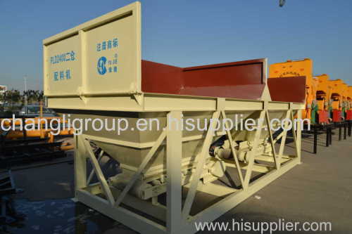 High Efficiency Belt Type Concrete Batching Machine With Durable Structure