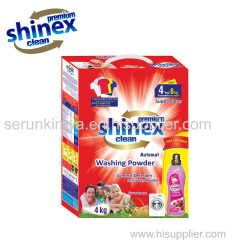 shinex powder detergent laundry
