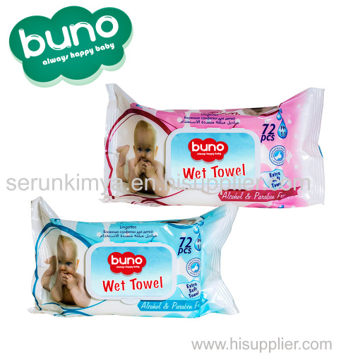 Buno Wet Wipes 60-72-90-100-120 Pcs