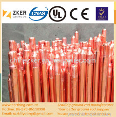 copper weld grounding rod