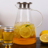 Handmade heat resistant glass juice pots glass teapot cold water glass jugs