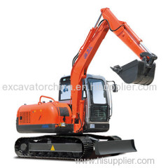 earth moving equippment JG65L hydraulic wheel excavator for sale supplier in China